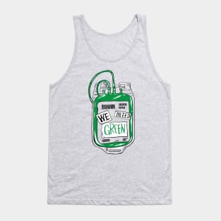 We Bleed Green Tank Top